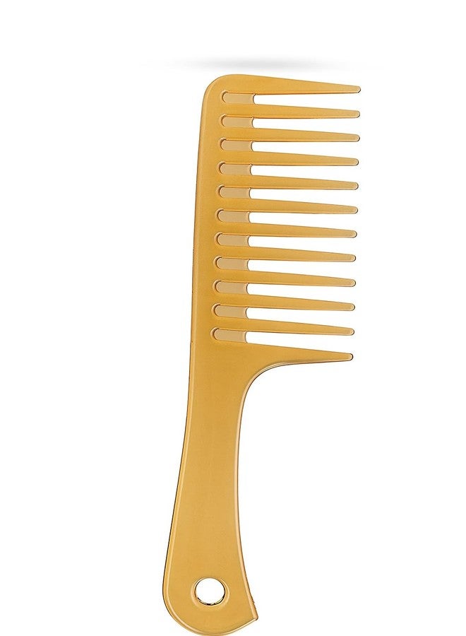 Iguana Wide Tooth Detangling Comb, Professional Hair Care Styling Tool for Long Thick Hair random color - Image 1